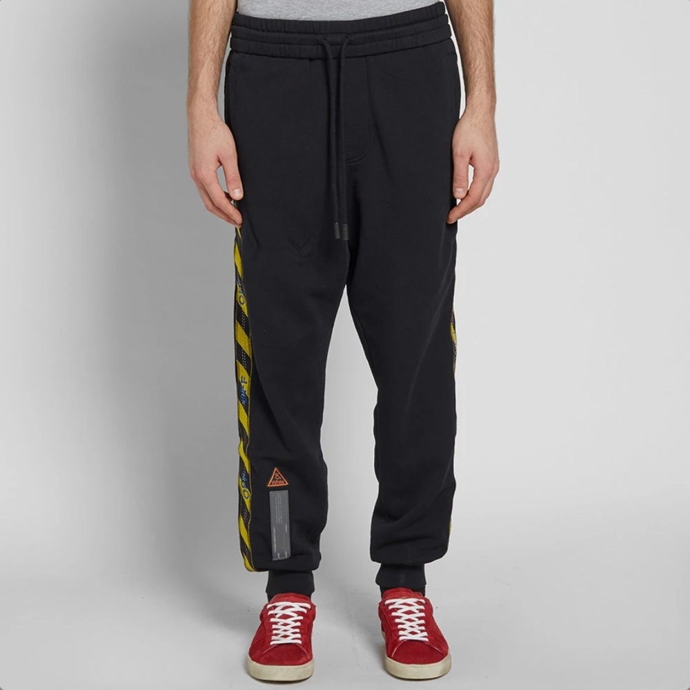 Off White Side Tape Sweatpants